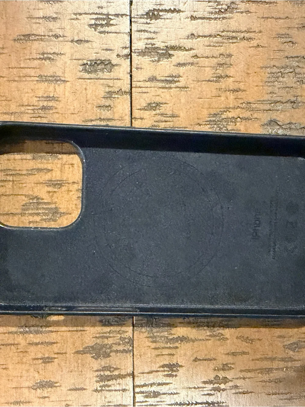 Apple authentic leather